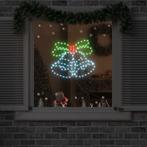 vidaXL Kerstbel met 144 LED Multikleur 57 x 47,5 cm PVC, Diversen, Kerst, Verzenden, Nieuw