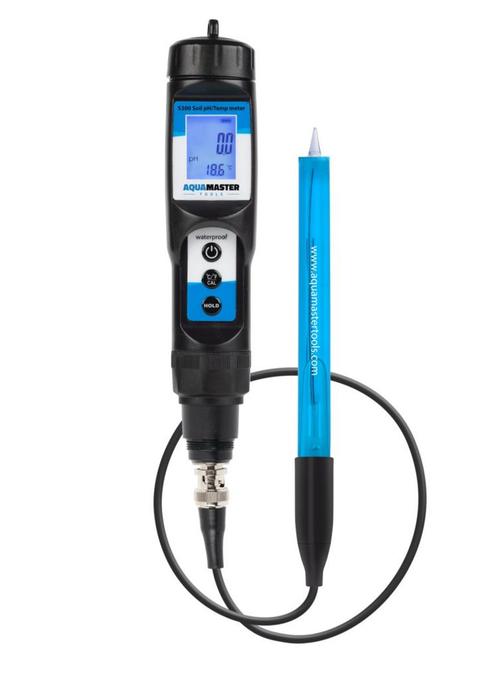 Aqua Master Tools S300 Pro 2 Substraat pH/Temperatuur meter, Doe-het-zelf en Verbouw, Meetapparatuur, Nieuw, Ophalen of Verzenden