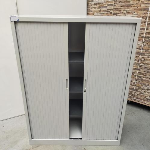 Robberecht grijze roldeurkast - 160x120x43 cm, Huis en Inrichting, Kasten | Roldeurkasten en Archiefkasten, Ophalen of Verzenden