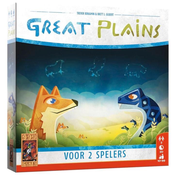 999 Games Great Plains, Hobby en Vrije tijd, Gezelschapsspellen | Bordspellen, Nieuw, Verzenden