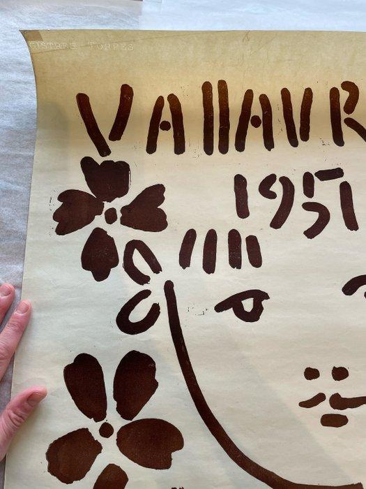 Pablo Picasso - Vallauris Exposition, 1951 - jaren 1950, Antiek en Kunst, Kunst | Tekeningen en Foto's