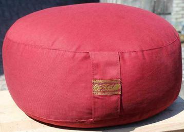 Meditatiekussen, Bordeaux Rood beschikbaar voor biedingen