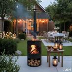 ASH® - Sunset - Tuinhaard met BBQ, Verzenden, Nieuw