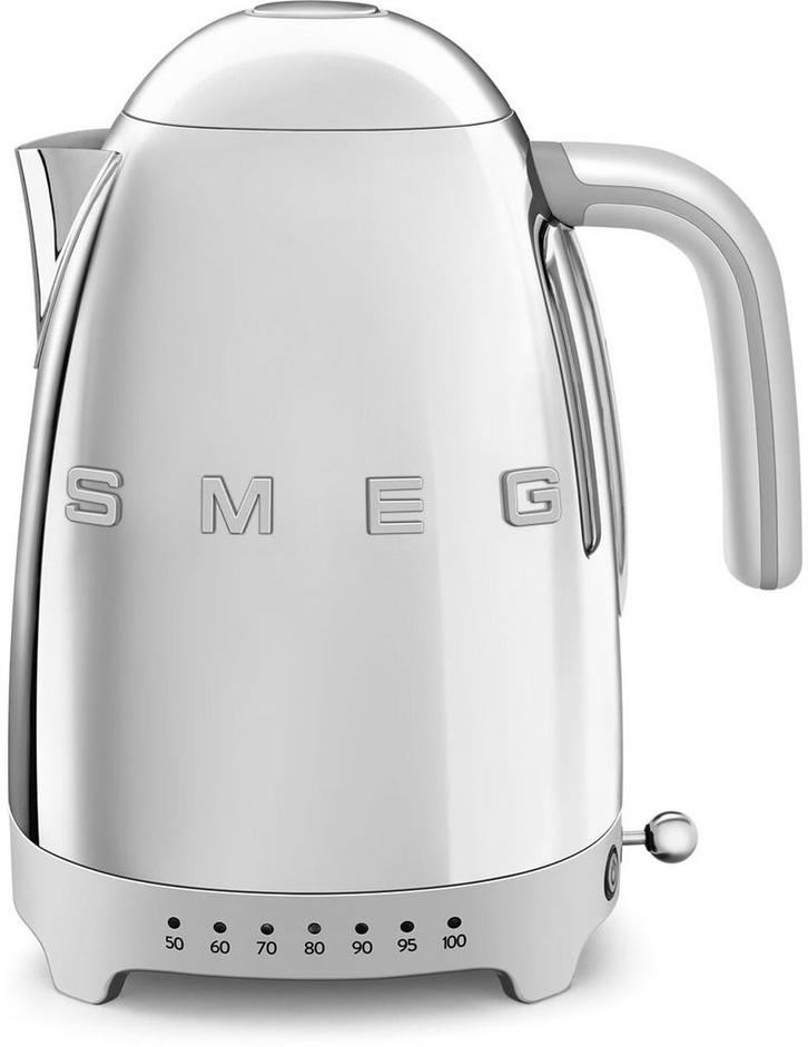 Smeg KLF04SSEU variabele waterkoker - chroom, Witgoed en Apparatuur, Waterkokers, Nieuw, Verzenden
