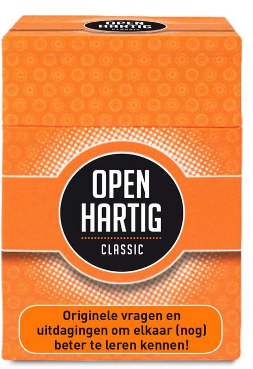 Openhartig - Classic | Open Up! - Gespreksstarters, Hobby en Vrije tijd, Gezelschapsspellen | Kaartspellen, Nieuw, Verzenden
