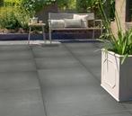 Tuintegel/Terrastegel Ceramica Town Antraciet 60x60x2, Doe-het-zelf en Verbouw, Tegels, 60 cm of meer, Nieuw, Ophalen of Verzenden