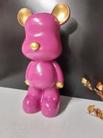 Beeld, fuchsia teddy bear modern - 48 cm - polyresin, Antiek en Kunst