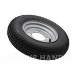 Wiel 8 inch 3.50-8 115×4 naafgat 85 mm 4pr 170 kg, Ophalen of Verzenden, Nieuw