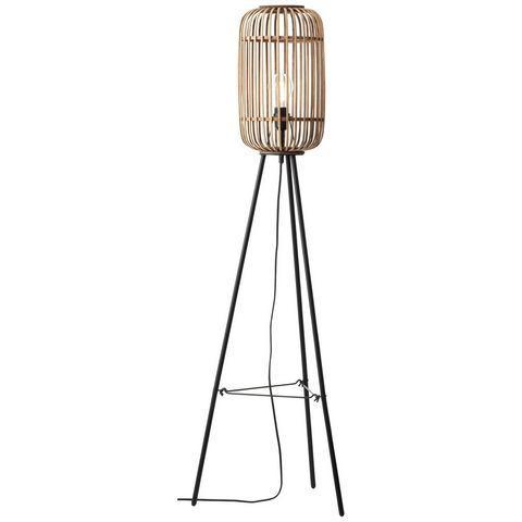 Brilliant Leuchten Staande lamp Woodrow driepotige, Huis en Inrichting, Lampen | Vloerlampen, Nieuw, Verzenden