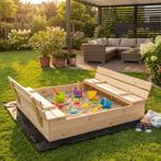 Zandbak 120x120 | Hout met Deksel | Nieuw | Scherpe Prijs, Ophalen of Verzenden, Nieuw, Overige typen