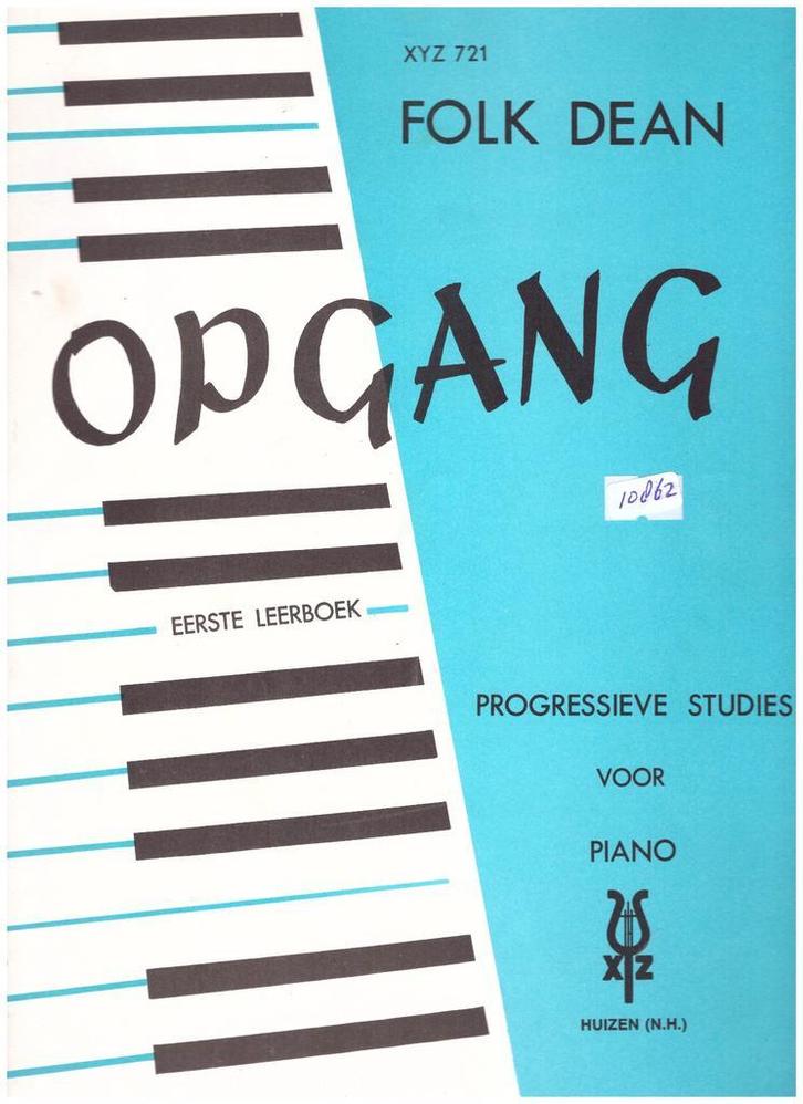 Opgang - progressieve piano serie - Folk Dean [351], Muziek en Instrumenten, Bladmuziek, Piano, Les of Cursus, Gebruikt, Populair