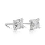 Oorbellen - 18 karaat Witgoud - 2.06ct. tw. Diamant, Nieuw