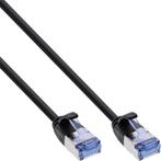 InLine netwerkkabel - Cat6A - U/FTP - 0,5 meter - blauw, Computers en Software, Pc- en Netwerkkabels, Verzenden, Nieuw