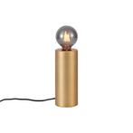 Moderne tafellamp messing 24cm - Cylinder, Huis en Inrichting, Lampen | Tafellampen, Nieuw, Overige materialen, Modern, Minder dan 50 cm