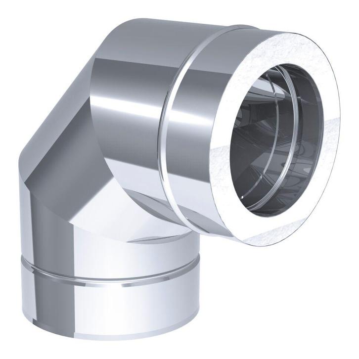 GGM Gastro | Hoekbuis - 90° vast - in rvs - Ø 250mm |, Zakelijke goederen, Horeca | Overige, Verzenden