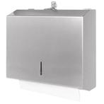 RVS papieren handdoek dispenser met slot, Verzenden