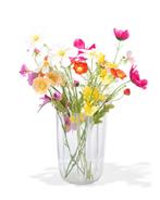 HEMA Vaas 27cm glas transparant van €17.99 voor €9 sale, Verzenden, Nieuw