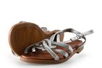 Claudia Ghizzani Sandalen in maat 37 Zilver | 10% korting, Kleding | Dames, Schoenen, Claudia Ghizzani, Overige kleuren, Verzenden