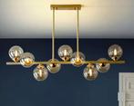 Scandinavische LED Hanglamp – Gouden 11-Lichts Bol Lamp, Huis en Inrichting, Lampen | Hanglampen, Verzenden, Nieuw