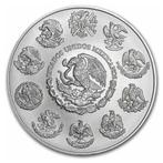 Mexico. 2024 5 Onza Mexican Silver Libertad Coin BU, Postzegels en Munten