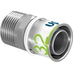 Uponor MLC perskoppeling recht 32 x 1 buitendraad, Doe-het-zelf en Verbouw, Ophalen of Verzenden, Nieuw