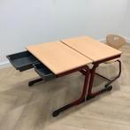 Tweedehands complete school set Galvanitas 7 stuks tafels +, Huis en Inrichting, Ophalen of Verzenden, Gebruikt, Hout, Vijf, Zes of meer stoelen