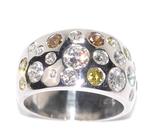 Ring - 18 karaat Witgoud - 1.99ct. tw. Diamant (Natuurlijk), Nieuw