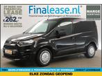 Ford Transit Connect 1.5 TDCI L1H1 Marge Airco 3 Pers €262pm, Auto's, Zwart, Nieuw, Ford, Lease