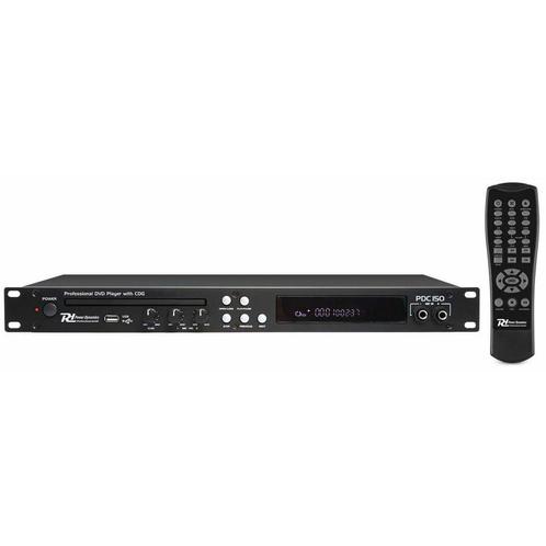 Retourdeal - Power Dynamics PDC150 19 DVD/CD+G en USB spele, Muziek en Instrumenten, Dj-sets en Draaitafels, Zo goed als nieuw