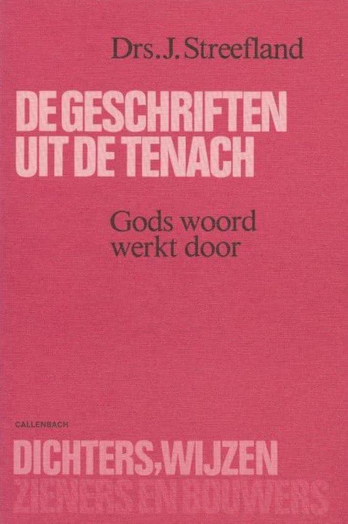 De geschriften uit de Tenach 9789026606267 Streefland, Boeken, Overige Boeken, Gelezen, Verzenden