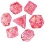Dobbelstenen Set - Bubblegum Candy (7-delig) | HOT Games -, Hobby en Vrije tijd, Gezelschapsspellen | Bordspellen, Verzenden, Nieuw