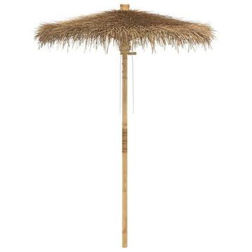 Bamboe Paraplu Tiki | Retourdeal | Tropische Sfeer (parasol) beschikbaar voor biedingen
