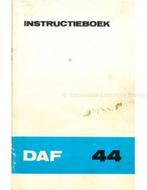1972 DAF 44 INSTRUCTIEBOEKJE NEDERLANDS