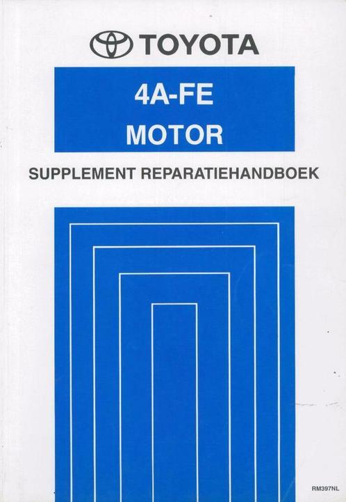 1994 Toyota Carina 4A-FE Motor Reparatiehandboek Supplement, Auto diversen, Handleidingen en Instructieboekjes, Verzenden