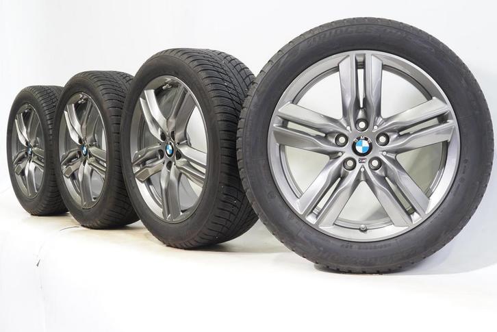 BMW X1 F48 18 inch M velgen 570 + Winterbanden Pirelli Runfl, Auto-onderdelen, Banden en Velgen, Velg(en), Gebruikt, 18 inch, Winterbanden