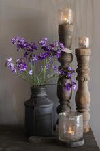 Zijden tak Delphinium purple 83 cm, Ophalen of Verzenden, Nieuw