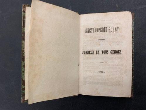 J. B. Launay - Nouveau manuel complet du fondeur en tous, Antiek en Kunst, Antiek | Boeken en Bijbels