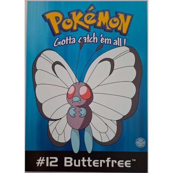 Butterfree Postcard (2000) – Pokémon × Nintendo, Hobby en Vrije tijd, Verzamelkaartspellen | Pokémon, Nieuw, Ophalen of Verzenden