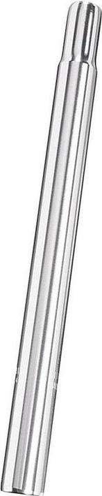Ergotec Zadelpen kaars aluminium ø30,6 / 300mm - zilver, Verzenden, Nieuw