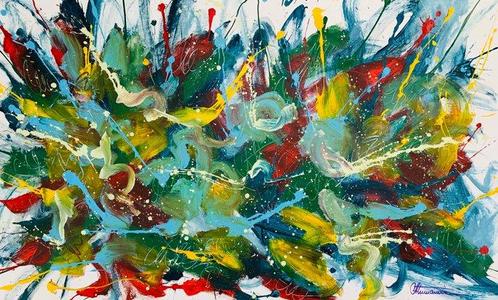 Anastasiya Tumanova - AnAbstract V.333-XXL, Antiek en Kunst, Kunst | Schilderijen | Modern
