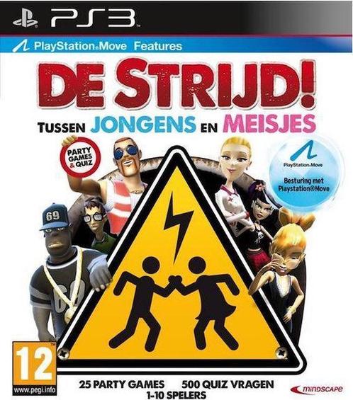 De Strijd! Tussen de Jongens en Meisjes (Playstation Move..., Spelcomputers en Games, Games | Sony PlayStation 3, Zo goed als nieuw