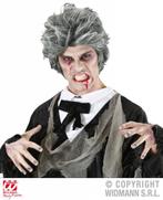 Zombie pruik grijs, Kleding | Heren, Carnavalskleding en Feestkleding, Ophalen of Verzenden, Nieuw
