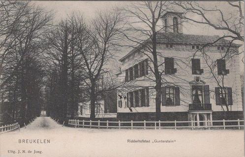 BREUKELEN - Ridderhofstad Gunterstein, Verzamelen, Ansichtkaarten | Nederland, Verzenden