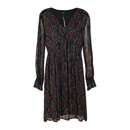 Alix the Label • korte jurk met ruches • L, Kleding | Dames, Jurken, Zwart, Nieuw, Maat 42/44 (L), Verzenden