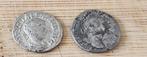 Romeinse Rijk. Lot of 2 Denarii incl.: Silver Severus