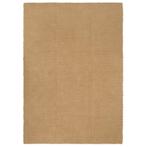 vidaXL Vloerkleed rechthoekig 200x300 cm jute naturel