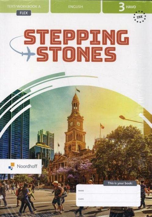Stepping Stones 7e ed havo 3 FLEX textworkbook 9789001753054, Boeken, Studieboeken en Cursussen, Zo goed als nieuw, Verzenden