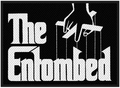 Entombed - Godfather Logo - patch officiële merchandise, Verzamelen, Muziek, Artiesten en Beroemdheden, Kleding, Nieuw, Ophalen of Verzenden