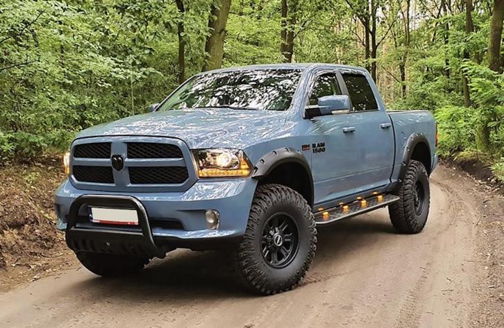 Side Steps Chaos Zwart Staal Dodge Ram 1500 | 2009-2018 (CRE, Auto diversen, Dakdragers, Nieuw, Ophalen of Verzenden