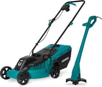 Tweedekans | VONROC Grasmaaier 1300W 32cm maaibreedte - en beschikbaar voor biedingen